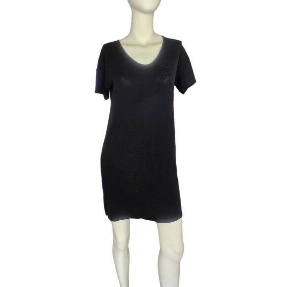 rag & bone Sz XS black short sleeves mini dress - Picture 1 of 7